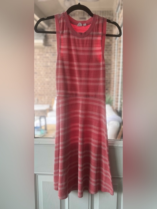 GAP Dresses & Skirts - GAP Pink/ Coral Striped Midi Dress - XXS